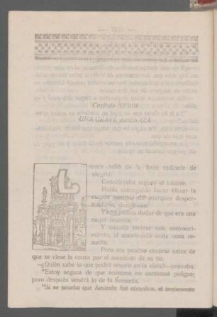 Capítulo XXVIII - Una grave amenaza