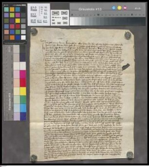 Bingen: Zinsbrief auf Häuser zu Bingen