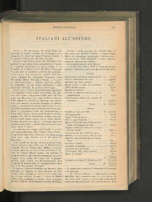 Italiani All'Estero.