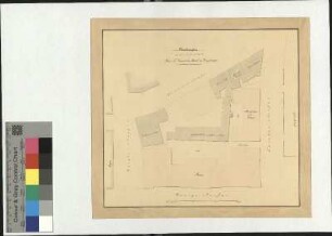Kronprinzenpalais Stuttgart, Lageplan