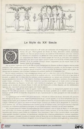 Le Style du XXe Siècle