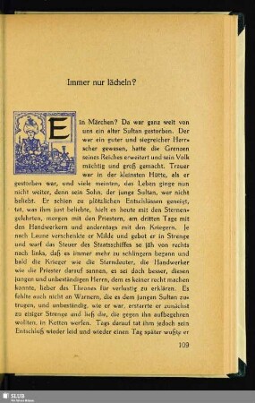 Immer nur lächeln?