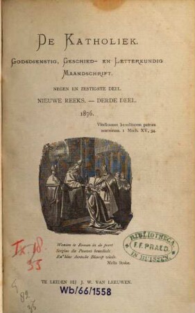 De Katholiek. 69 = N.S. 3. 1876