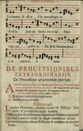 De Processionisbus Extraordinariis.