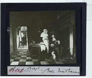 Burch, Hausherr mit Frau (Aufenthaltsort unbekannt, unidentifiziert)
