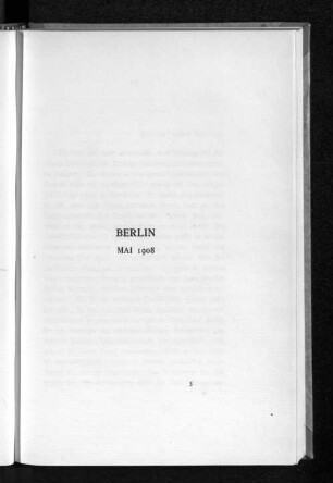 Berlin Mai 1908