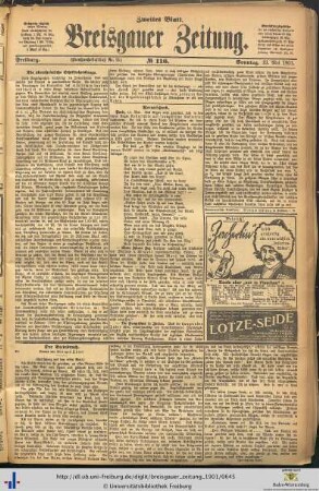 19.05.1901 (Zweites Blatt)