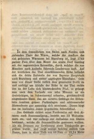 Das Schwefelbad bei Gauting