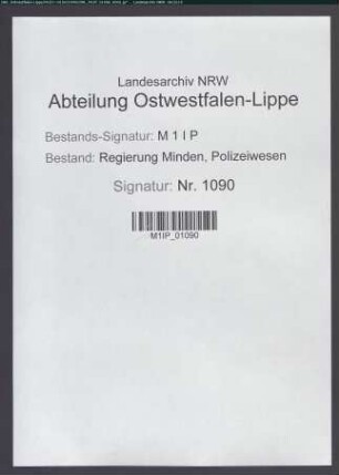 Verwaltungsstreitsache Hermann Wiese, Kutenhausen, Kreis Minden, wegen der Abwässer der Molkerei in Kutenhausen