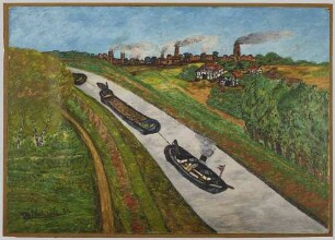 Gemälde, Schleppzug
