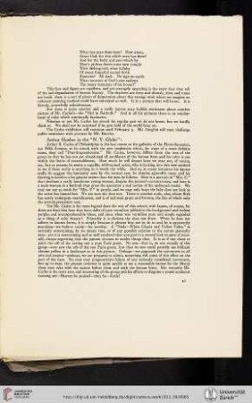 Arthur Hoeber [reprint from the New York Globe]