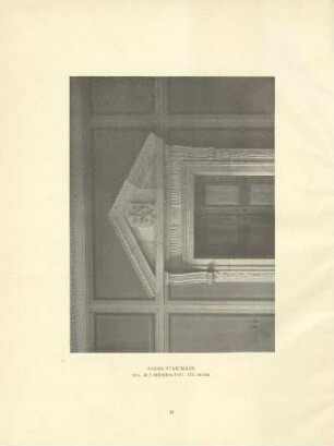 Neues Stadthaus. Saal im II. Obergeschoss. Tür, Detail