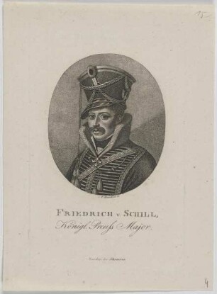 Bildnis des Friedrich von Schill