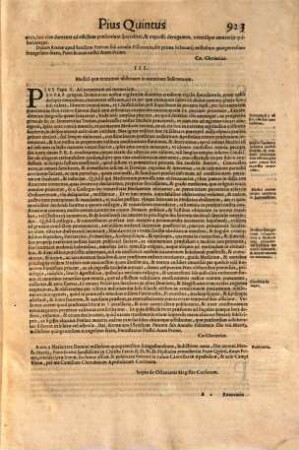 Bullarium Sive Collectio Diversarum Constitutionum multorum Pontif. A Gregorio Septimo Usque Ad S.D.N. Sixtum Quintum Pontificem Opt. Max. : Cum rubricis, summariis, lucubrationibus et quadruplici Indice, 2