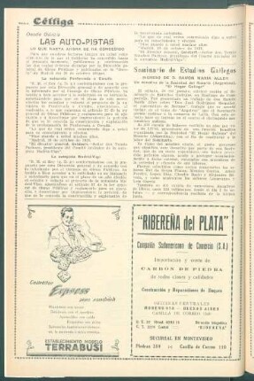 Seminario de Estudios Gallegos : Ingreso de D. Ramón María Aller