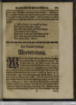Die Neundte Predigt