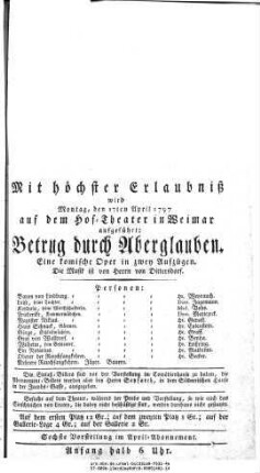 Betrug durch Aberglauben