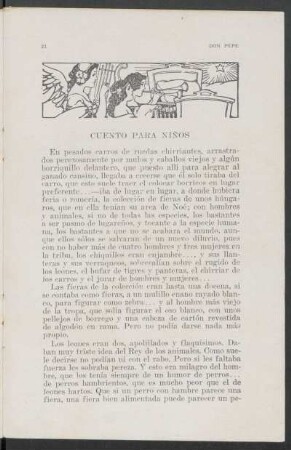 Cuento para niños