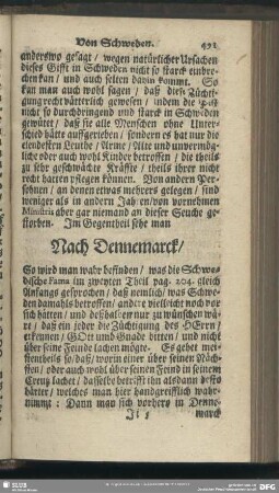 Nach Dennemarck