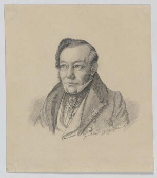 Bildnis des Friedrich Ernst Ludwig (von) Fischer