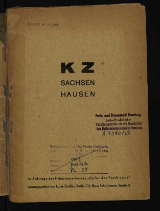 KZ Sachsenhausen