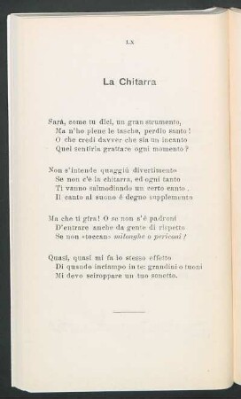 La chitarra