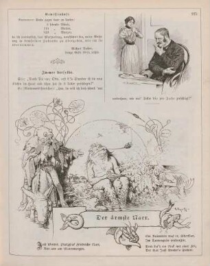 "Immer derselbe" "Der ärmste Narr"