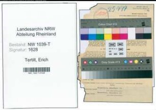 Entnazifizierung Erich Tertilt , geb. 06.01.1902 (Lehrer)