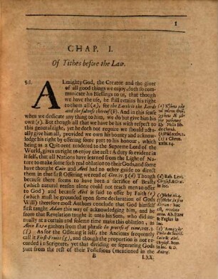 An historial Vindication of the divine Right of Tithes : ... designed to supply the omissions ... of Selden's History of Tithes