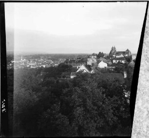 Breisach Stadtansicht von Norden, im Hindergrund Sankt Stephansmünster