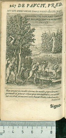 Maledictio Vorabit Terram Et Relinqventvr Homines Pavci.