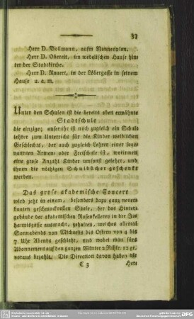 Das grose akademische Concert