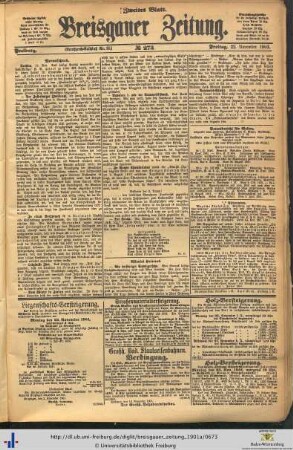 22.11.1901 (Zweites Blatt)