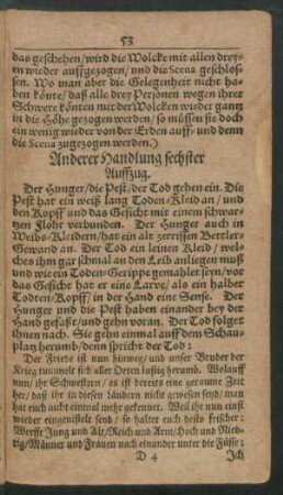 sechster Auffzug.