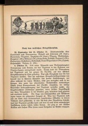 Nach dem westlichen Kriegsschauplatz