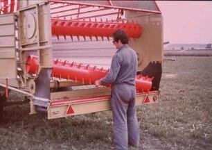 Claas, Ladewagen, Erntewagen, Abladedosierer