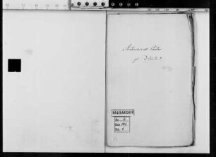 Korrespondenz des Landgrafen Ludwig V. mit Antonio de Castro in Madrid
