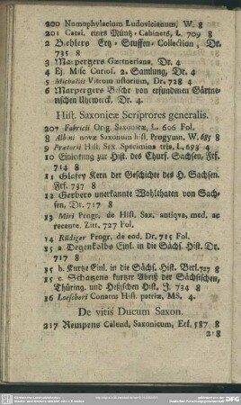 De vitis Ducum Saxon.