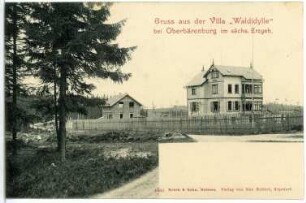 Oberbärenburg. Villa Waldidylle