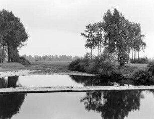 Landschaft am Fluss Weiße Elster