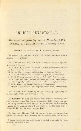 Algemeene vergadering van 9 December 1873