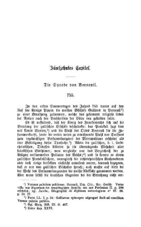Fünfzehntes Capitel. Die Synode von Verneuil.