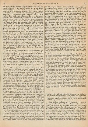 662-664 [Rezension] Fascher, Erich, Seele oder Leben?
