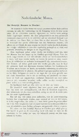 Nederlandsche Musea