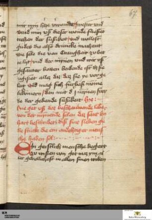 Vorschriften für die Andacht