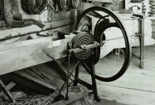 Landwüst, Häckselmaschine