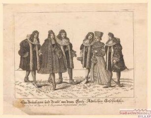Braut und Bräutigam aus dem Patriziat