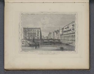 Die Schleusenbrücke in Hamburg