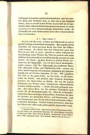 §. 5. Hugo Grotius.