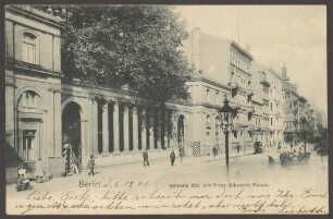 Ansichtskarte Wilhelmstraße mit Prinz-Albrecht-Palais